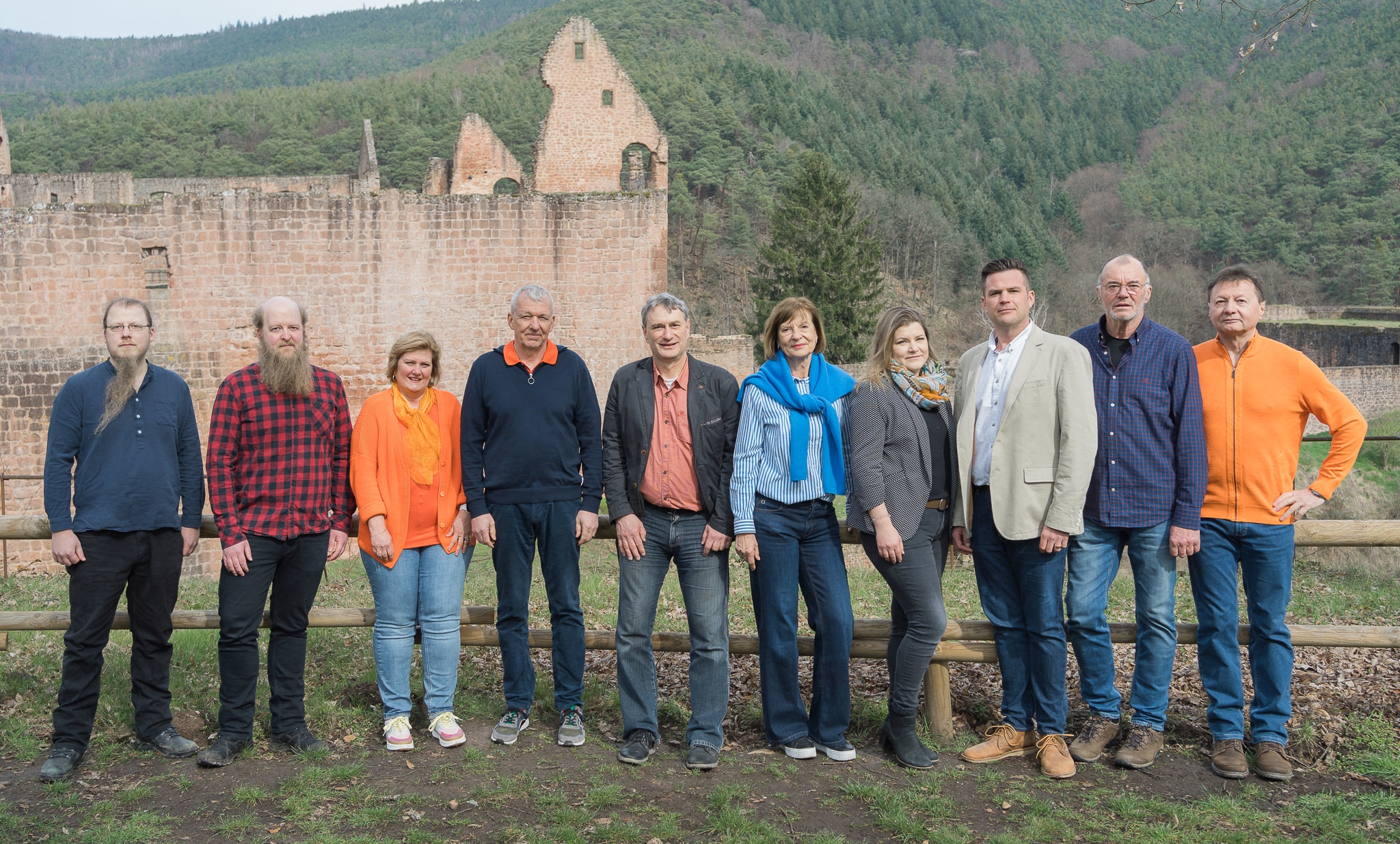 FWG-Kandidaten für den Ortsbeirat Hardenburg